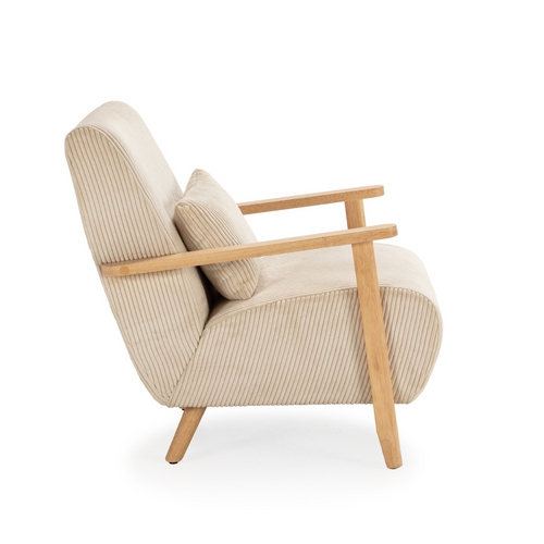 Calicosy - BONNIE Fauteuil - Grijs - 83x70x84 cm
