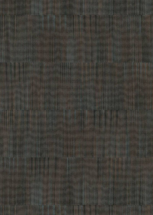 Erismann behang zigzag motief zwart en blauw - 53 cm x 10.05 m - 661653 - vtwonen shop