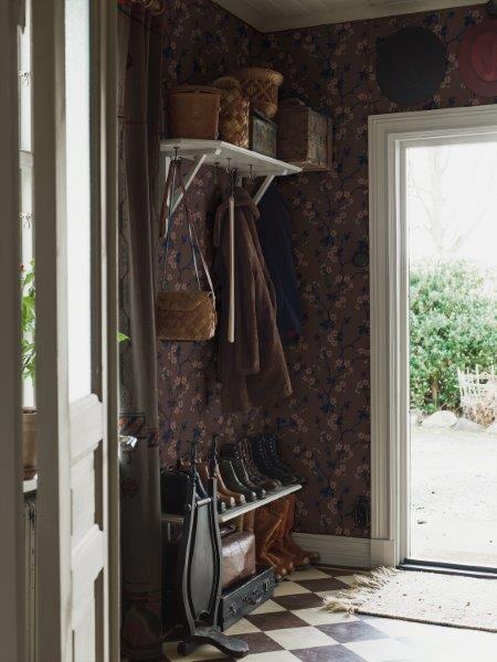 Borastapeter behang bloesemtak donkerbruin - 53 cm x 10.05 m - 660014 - vtwonen shop