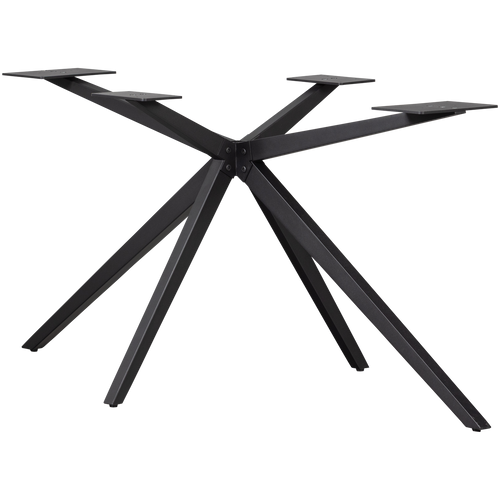 WOOOD kruispoot Xl Holland - Metaal - Zwart - 72x170x80