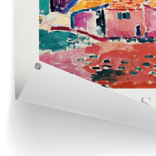 Reinders tuinposter Matisse - Les toits de Collioure - 80x60cm