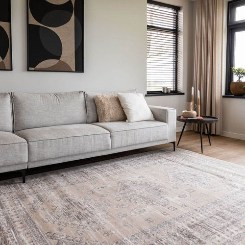 Interieur05 vintage vloerkleed Aila - beige - 280 x 190 cm