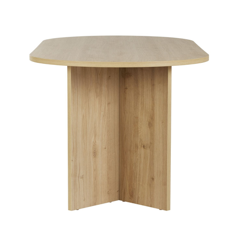 Calicosy - Eettafel met afgeronde randen SABLE - 89,5x180x75 cm