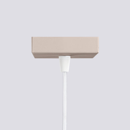 Sollux Lighting Hanglamp KARBON 1 taupe - 8x8x118cm