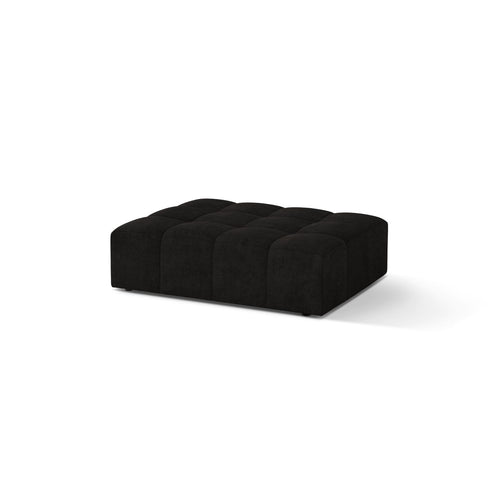 Cosmopolitan Design - Poef Chicago chenille antraciet - 84x102x42cm