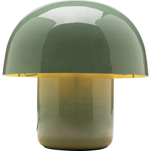 Kare Design Tafellamp Mushroom - 20cm - groen sage