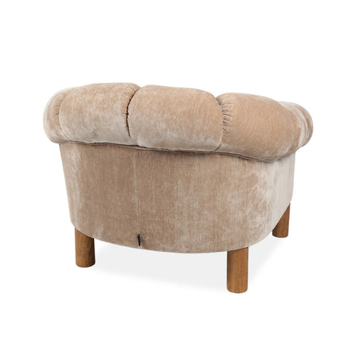 DÉJA Living Fauteuil Odda - Beige Stof - 101x100x80cm - vtwonen shop
