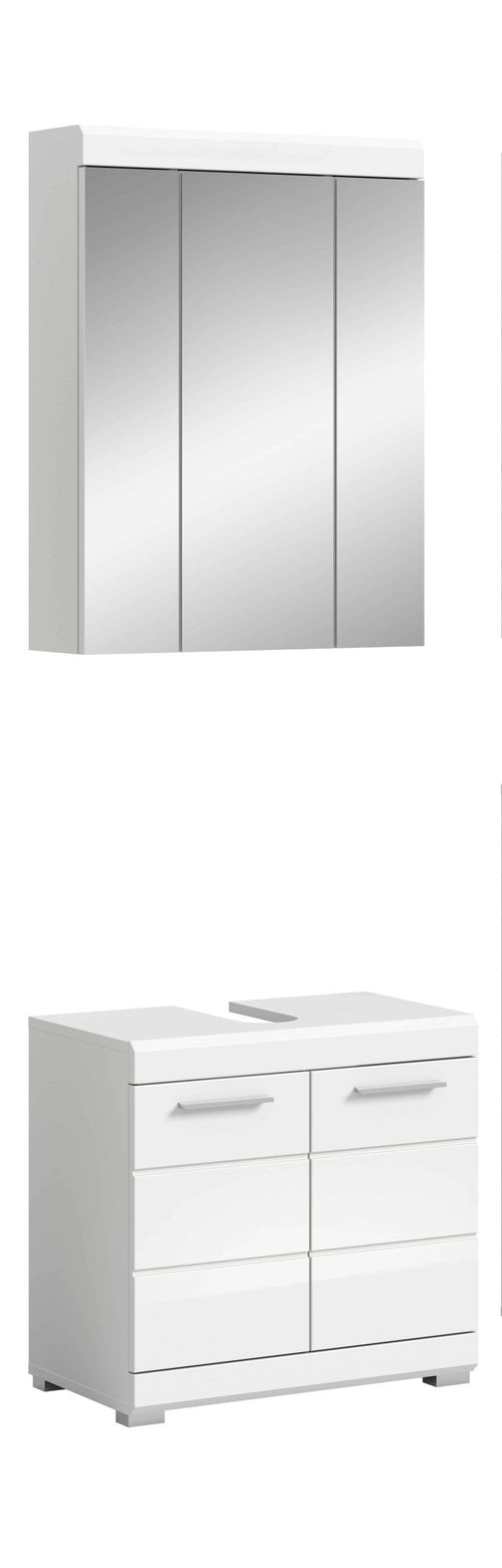 Furnilux Badkamercombinatie 2-Delig - 60cm x 191cm x 34cm