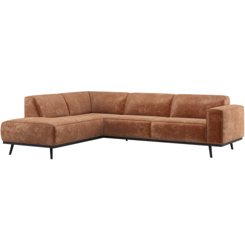 WOOOD hoekbank links Statement - Chenille - Velvet Terrra - 77x274x210 - vtwonen shop