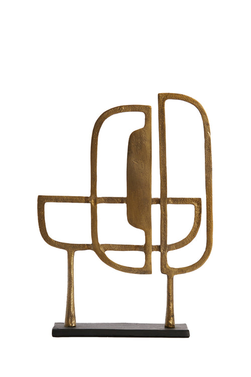 Light & Living ornament AARON - 26x8x36cm - goud