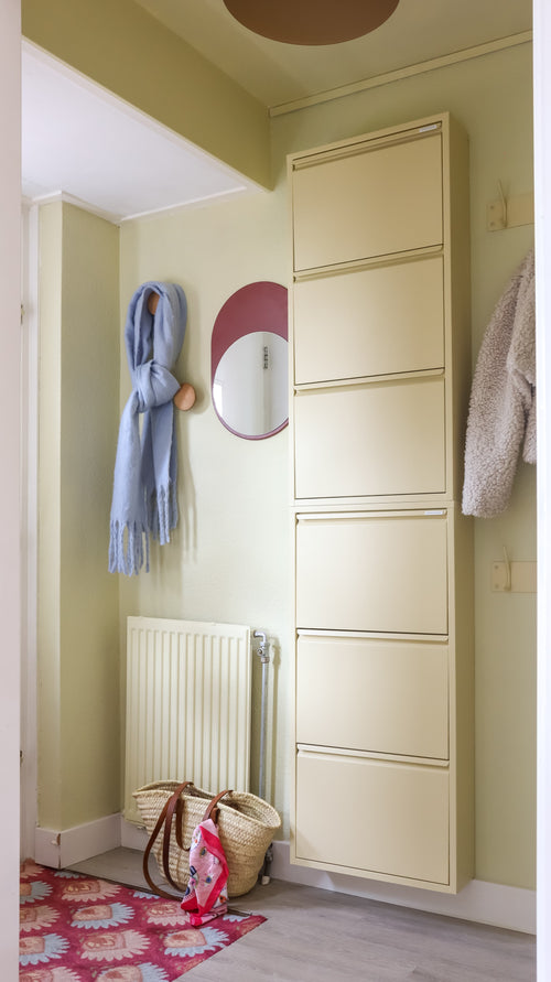 Spinder Design kapstok Fusion 3 - Butter Yellow - 3 haken - Exclusief voor vtwonen! - vtwonen shop