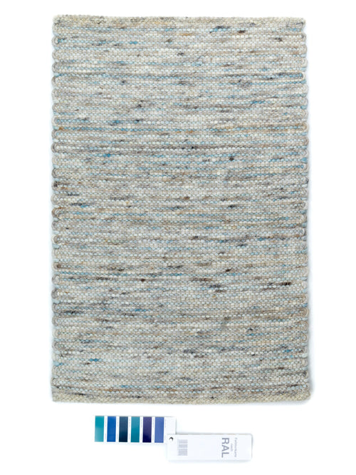 Vloerkleed MOMO Rugs Natural Weaves Lecco 208917 Blauw 200x300 cm