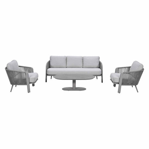 Garden Impressions Loungeset Ryan 4-delig - taupe