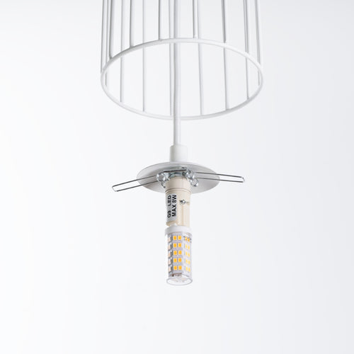 Sollux Lighting Hanglamp BRINA 3L wit - 54x12x115cm