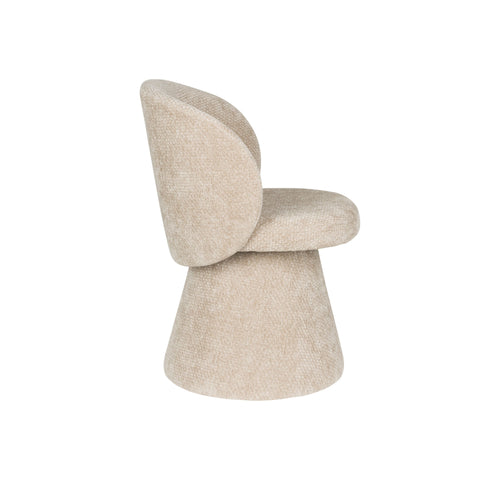 Housecraft Living Milly eetkamerstoel Taupe - vtwonen shop