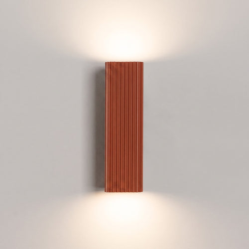 Sollux Lighting Wandlamp RAYO 20 rode oker - 6x8x20cm