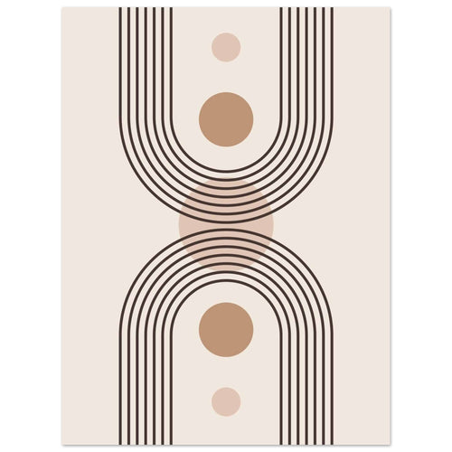 Artfulprints  Boho – Central calm   poster 30x40 cm - vtwonen shop