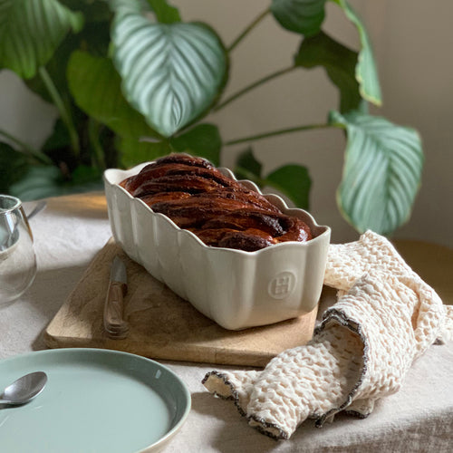 Emile Henry Madeleine Cakevorm - 285x130x90mm - Argile