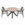Garden Impressions Tuinset Natas grijs 5-delig - Tulli tuintafel 180x115 cm