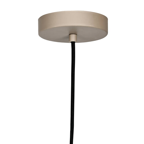 EGLO hanglamp Valdiola - e27 - ø 36 cm - beige/goud - staal