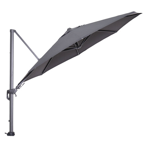 Hawaii parasol - Ø350 cm - carbon black - donker grijs - vtwonen shop