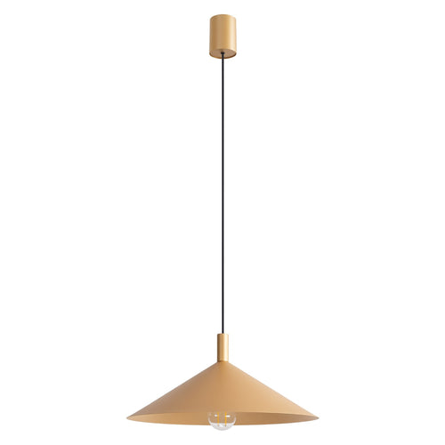 Sollux Lighting Hanglamp NOX 40 goud - 40x40x135cm