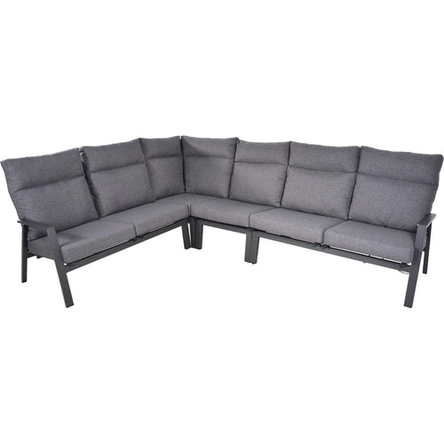 Lesli Living loungebank Ohio - antraciet - 142,5x83x98cm