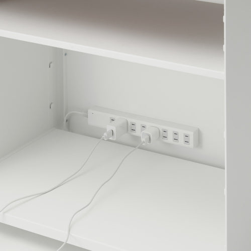 Yamazaki Kantoorkastje met Wielen - Tower - Wit