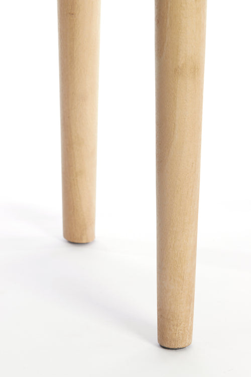 Light & Living bijzettafel QIANO - Ø49x49cm - bruin - vtwonen shop