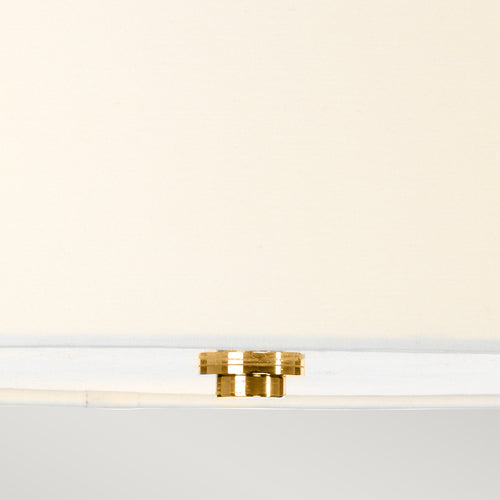 Elstead Falmouth - 3 Lichts Semi Flush Badkamer Plafondlamp Goud IP44, G9