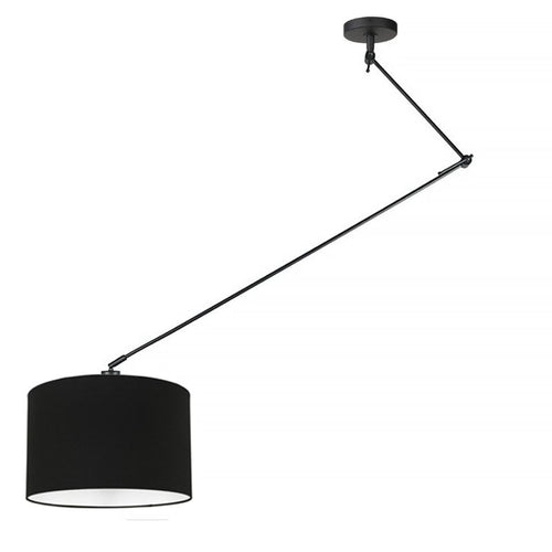 Ylumen hanglamp Knik - 1 lichts - 70  x 150   cm - zwart - vtwonen shop