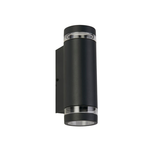 Searchlight Austin Buiten Up Down Wandlamp Grijs
