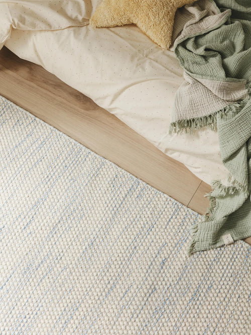 benuta kindervloerkleed Rocky - blauw - 160x230 cm