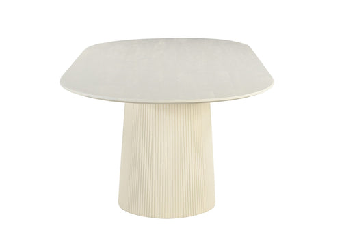 Livingfurn eetkamertafel Patrice - 230cm - beige