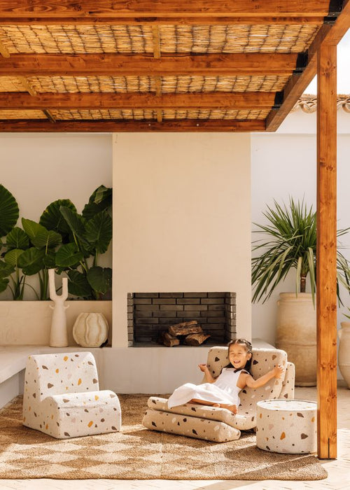 Wigiwama Terrazzo Cloud Stoel - Multi_Color - vtwonen shop