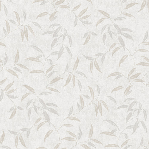 Sanders & Sanders behang bladeren grijs - 53 cm x 10 m - 640232