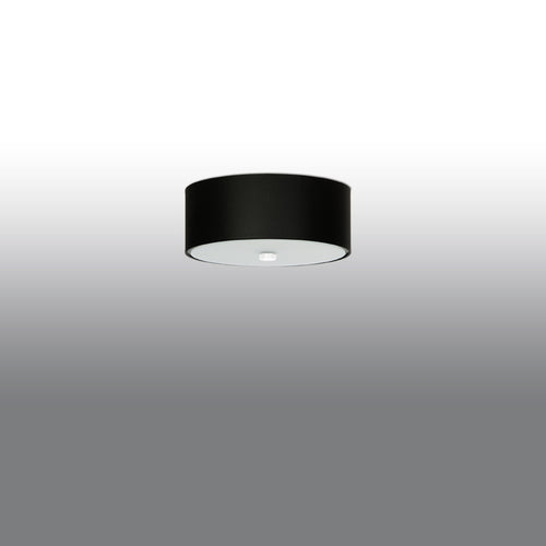 Sollux Lighting Plafondlamp SKALA 30 zwart - 30x30x22cm