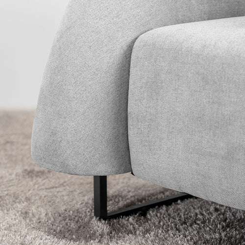 Home Deluxe fauteuil MACA fluweel stof beige - 95 x 73 x 88 cm - vtwonen shop