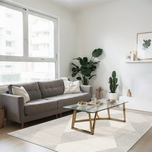 AFK Living vloerkleed  Banff - zeer zacht - grijs - 120 x 170 cm