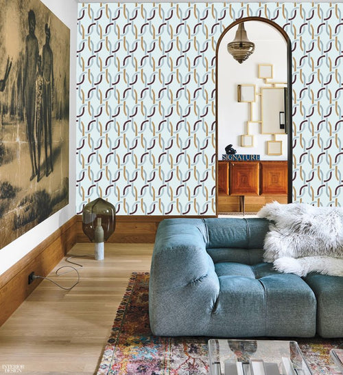 Catchii Behang Frances Joining groen - vtwonen shop