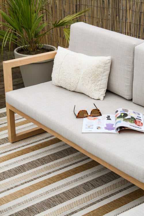Mrcarpet buitenkleed Treviso - bruin/geel - 160 x 230cm