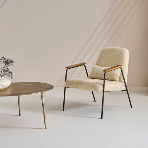 Signature - ALFRED Fauteuil - Grijs - 80x66x79 cm