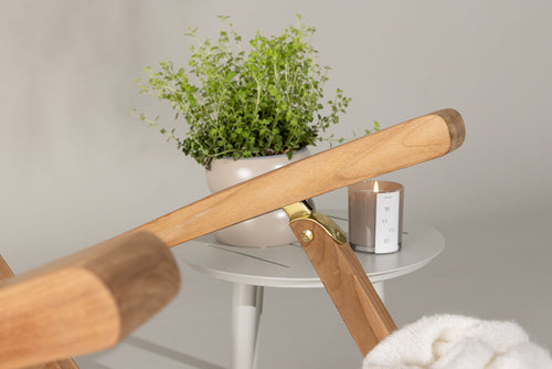 Rebellenclub Ligstoel Eden - Naturel Hout - vtwonen shop