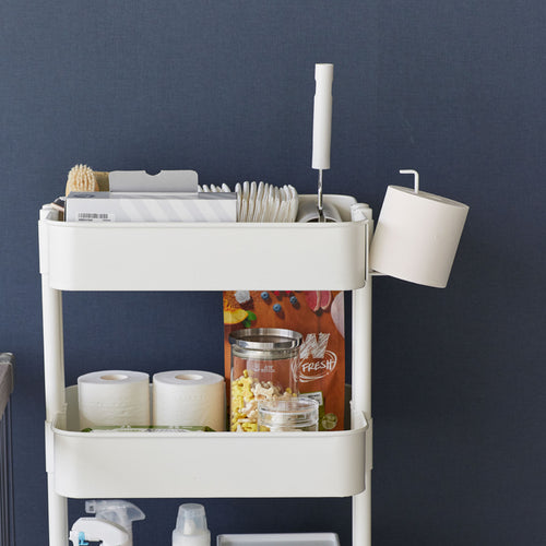 Yamazaki Tower Toiletrolhouder magnetisch - Wit - vtwonen shop