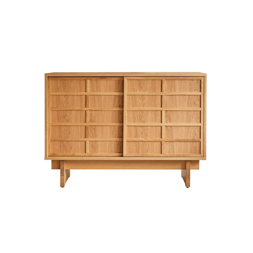 Tikamoon Eikenhouten badkamermeubel 115 cm - Naturel - vtwonen shop