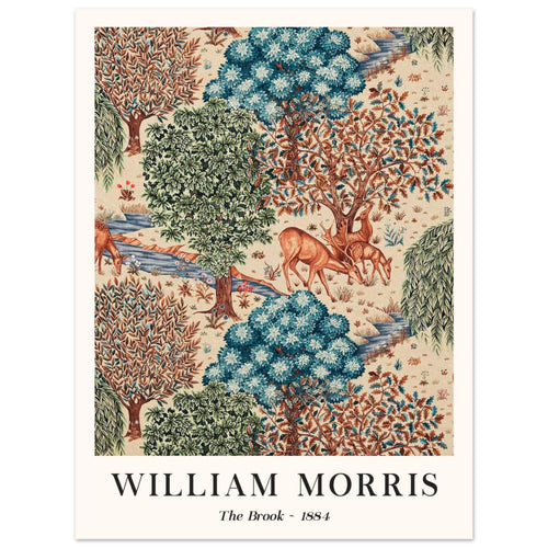 Artfulprints  William Morris - The brook   poster 30x40 cm - vtwonen shop