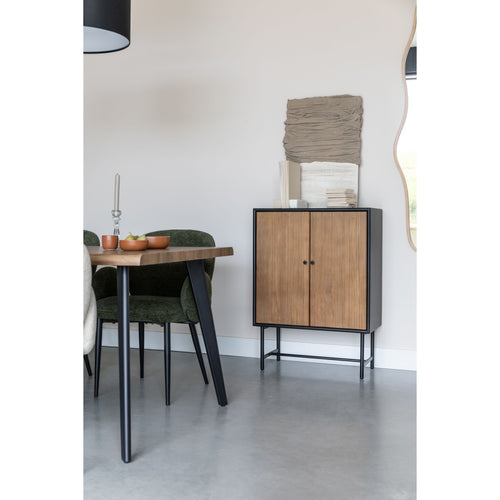 Housecraft Living Coztilla Kast/ Opbergkast Laag Zwart/ Bruin - vtwonen shop