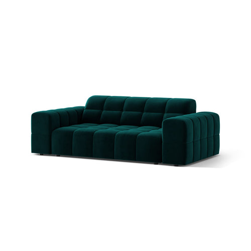 Cosmopolitan Design - Bank Chicago 2-zits, flueel diepe olie - 102x178x78cm