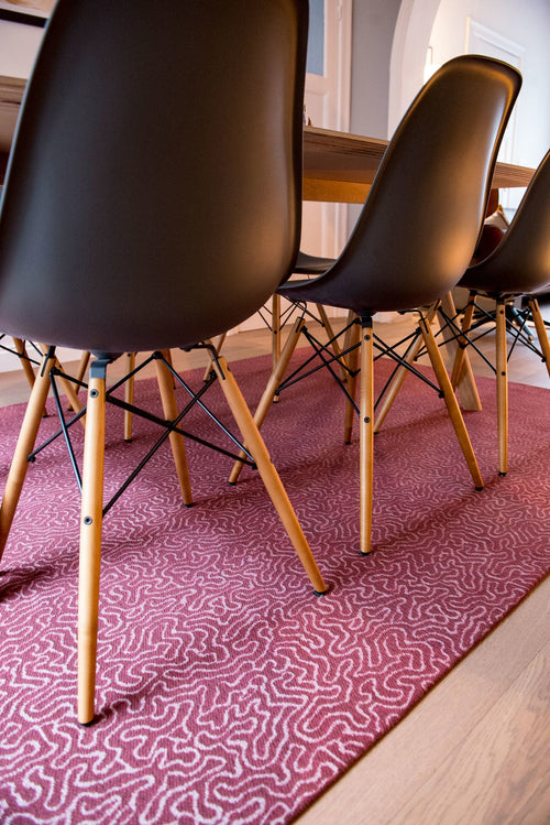 Jackies vloerkleed 9003 Coral - Rood - 140 x 200 cm