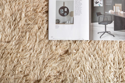 Rebellenclub Vloerkleed Vera - 300 x 200 cm - Beige - vtwonen shop